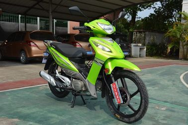 Cina Sepeda Motor Cub Cahaya Hijau, 4 Scam Cakram Scrap Stroke / Mode Pengereman Drum pemasok