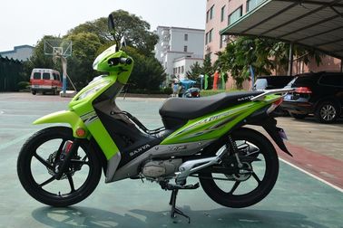 Cina Tahan Lama Super Cub Scooter tanpa timbal / diatas Bahan Bakar Tipe 120kg Max Load Capacity pemasok