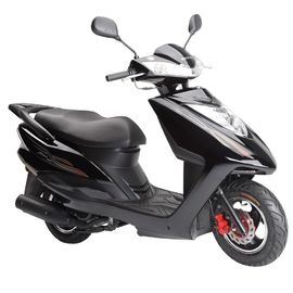 Cina 125cc Gas Motor Scooter, Gas Powered Mopeds Untuk Dewasa Disk / Drum Brake pemasok
