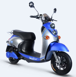 Cina Skuter Sepeda Motor Dewasa Moped 60V 20ah Lead - Baterai Asam Aluminium Rim pemasok