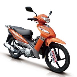 Cina Orange 110CC Super Cub Moped Front Turning Light 120kg Max Load Capacity pemasok