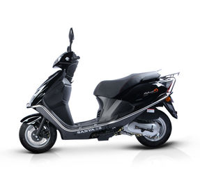 Cina Kursi Nyaman Gas Moped Motor Scooter Tahan Lama / Drum Brake System pabrik